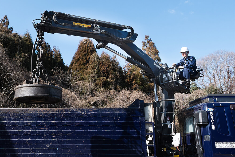 鉄スクラップの買い取り・加工処理　ジェイピー関東