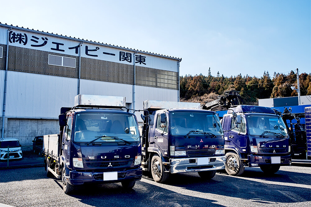 ２２ｔフックロール車など　ジェイピー関東